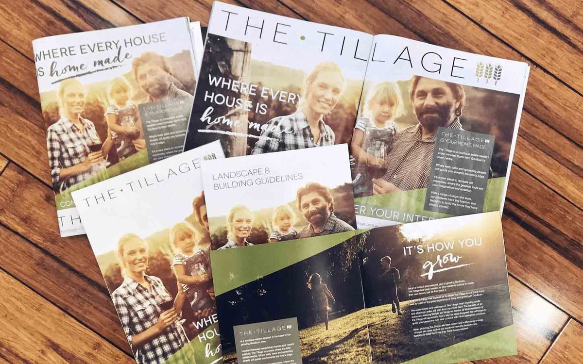 Brand identity and printed collateral designed by Icon