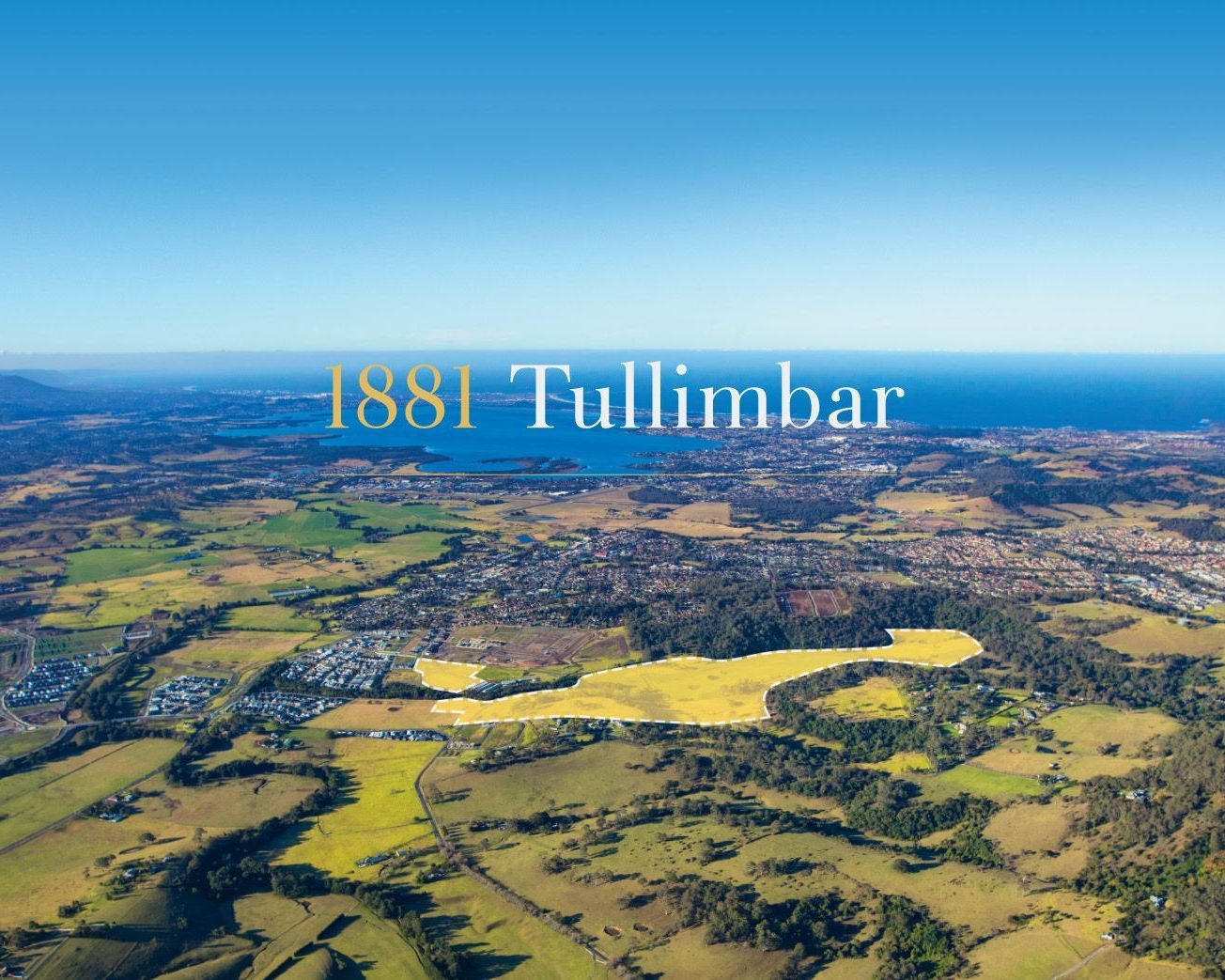 1881 Tullimbar estate branding by Icon Visual Marketing
